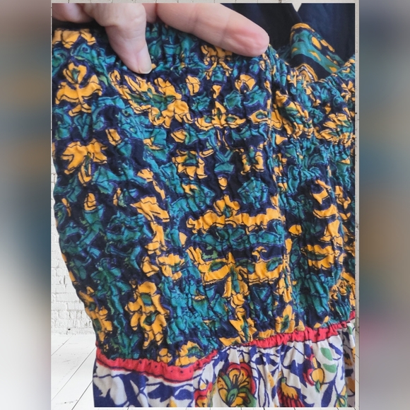 Angie Bohemian Style Halter Maxi Dress Size Large - Picture 6 of 7